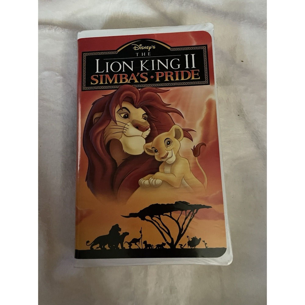 The Lion King II Simba's Pride VHS Disney Clamshell